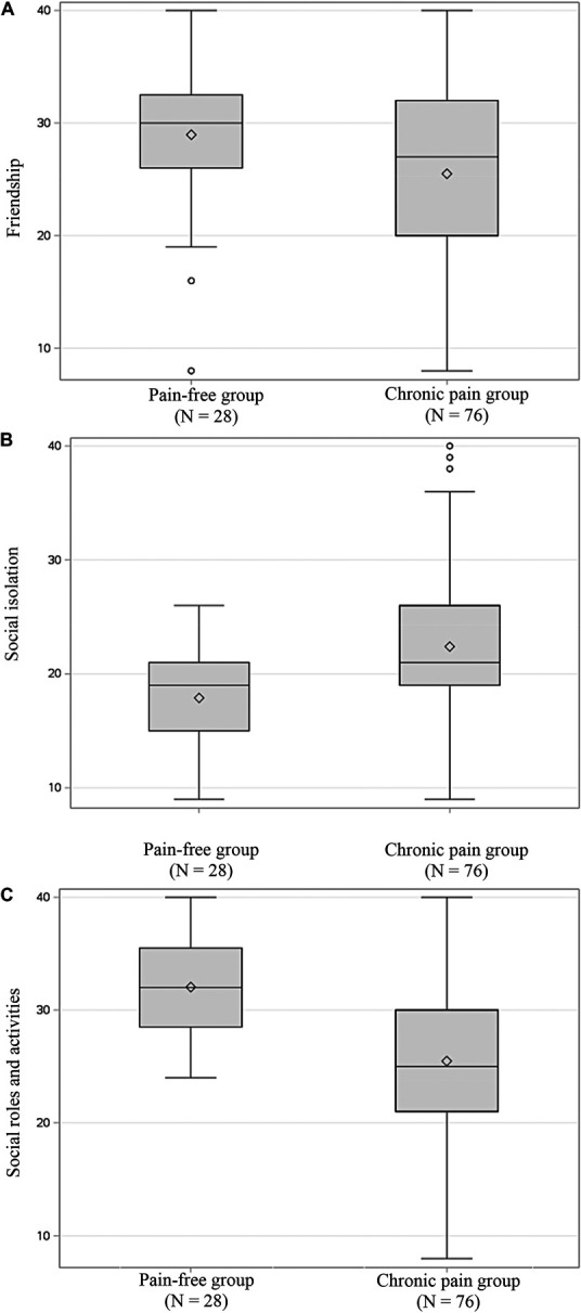 Social health in young women with chronic pain.