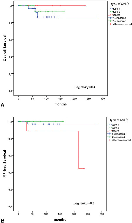 Impact of <i>CALR</i> and <i>JAK2</i>V617F Mutations on Clinical Course and Disease Outcomes in Essential Thrombocythemia: A Multicenter Retrospective Study in Turkish Patients.
