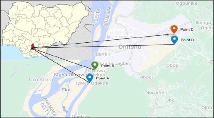 Ecological pollution features and health risk exposure to heavy metals via street dust and topsoil from Nkpor and Onitsha in Anambra, Nigeria.