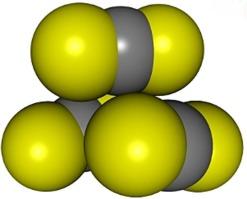 Spectroscopic observation and ab initio calculations of a new isomer of the CS2 trimer