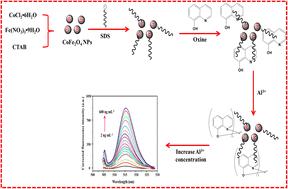Ultrasensitive fluorometric determination of aluminum using the CoFe2O4 NPs/SDS/oxine system with the aid of ultrasound waves†