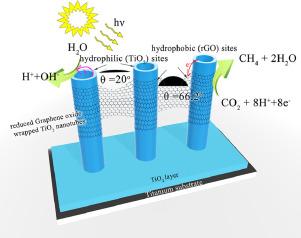 Addressing the competing adsorption bottleneck in photoreduction of CO2 using a hydrophilic-hydrophobic heterojunction photocatalyst