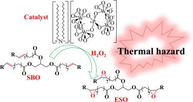 Investigation of soybean oil epoxidation process with phase transfer catalyst: Risk of thermal runaway