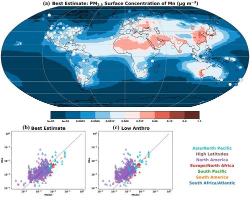 Characterizing the Atmospheric Mn Cycle and Its Impact on Terrestrial Biogeochemistry