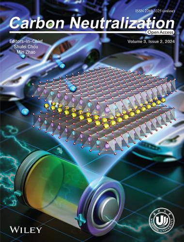 Front Cover: Carbon Neutralization, Volume 3, Issue 2, March 2024