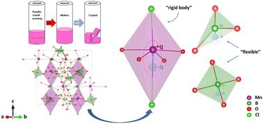 Crystal growth and spontaneous polarization mechanism of polar metal borate halides: Mn3B7O13Cl†