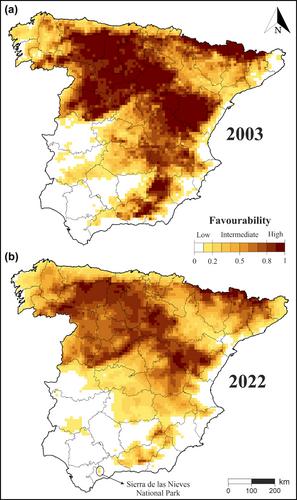 The northern wheatear is reducing its distribution in its southernmost European range and moving to higher altitudes