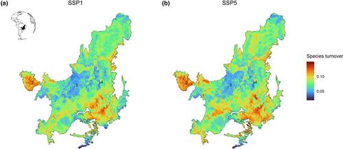 Elevation modulates the impacts of climate change on the Brazilian Cerrado flora