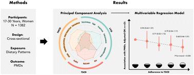 Association between dietary patterns and premenstrual disorders: a cross-sectional analysis of 1382 college students in China†