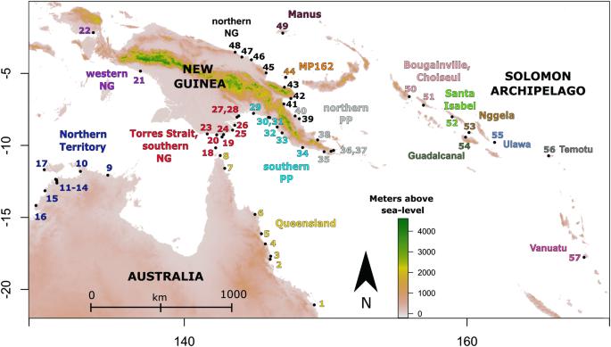 Genetic and geographic population structure in the malaria vector, Anopheles farauti, provides a candidate system for pioneering confinable gene-drive releases