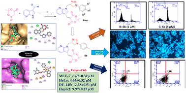 Design and synthesis of Meldrum's acid based 7-azaindole anchored 1,2,3-triazole hybrids as anticancer agents†