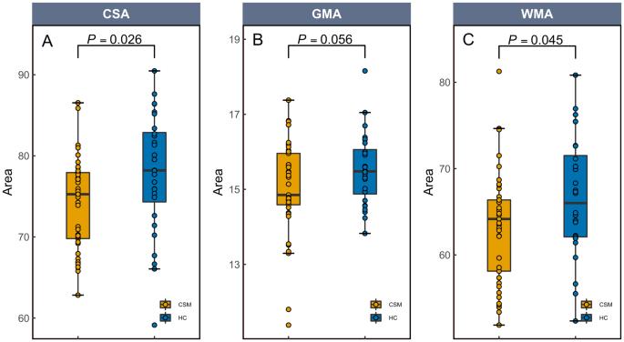 Neurodegeneration within the rostral spinal cord is associated with brain gray matter volume atrophy in the early stage of cervical spondylotic myelopathy