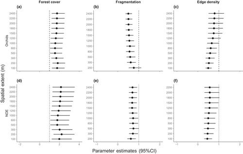 Spatial extent predicts Andean epiphyte biodiversity responses to habitat loss and fragmentation across human-modified landscapes