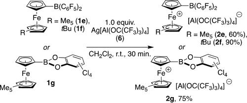 Synthesis of Ferrocenyl Boranes and their Application as Lewis Acids in Epoxide Rearrangements