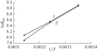 Interaction of Serum Albumin with Erythrosine B under the Influence of Millimeter-Range Electromagnetic Waves