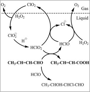 Efficient pinnick oxidation by a superheated micro-reaction process