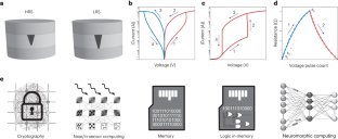 Solution-processed memristors: performance and reliability