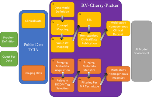 Public data homogenization for AI model development in breast cancer