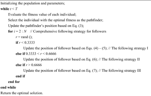 APFA: Ameliorated Pathfinder Algorithm for Engineering Applications