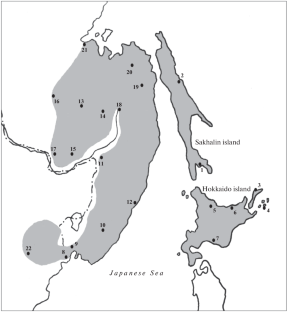 Range of the Long-Clawed Shrew Sorex unguiculatus and Its Status in Shrew Taxocenes of Northeast Asia