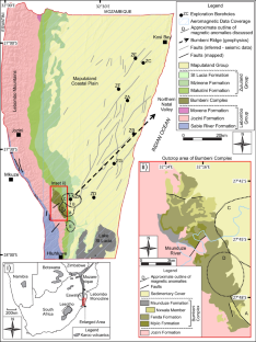 Unearthing concealed caldera complexes through geophysical methods: the Cretaceous Bumbeni Complex, South Africa