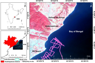 Shoreline delineation and change analysis in response to sea level rise and coastal bathymetry along the coast of Visakhapatnam, India using high-resolution optical imagery