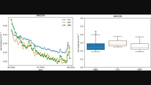 Comparison of Met Office regional model soil moisture with COSMOS-UK field-scale in situ observations