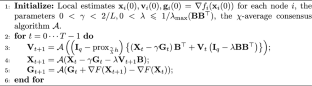 Multi-consensus decentralized primal-dual fixed point algorithm for distributed learning