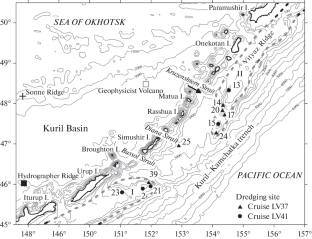 New Isotope-Geochemical Data on the Cenozoic Volcanism and the Geodynamics of the Underwater Vityaz Ridge (Pacific Slope of the Kuril Island Arc)