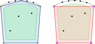 Computing Instance-Optimal Kernels in Two Dimensions