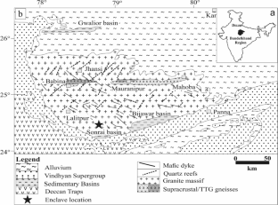 Geochemical investigations of weathered amphibolite enclave from southern Bundelkhand region, central India