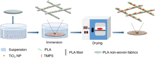 Modification of Poly(Lactic Acid) Non-Woven Fabric for Enhanced Oil–Water Separation