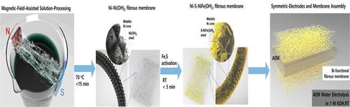 Practical operating flexibility of a bifunctional freestanding membrane for efficient anion exchange membrane water electrolysis across all current ranges