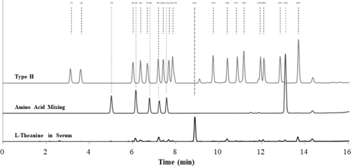 Pharmacokinetics of L-theanine and the effect on amino acid composition in mice administered with L-theanine