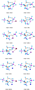 Effect of boron halogenation on dihydrogen bonds: A quantum mechanical approach