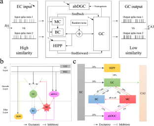 Effect of adult hippocampal neurogenesis on pattern separation and its applications