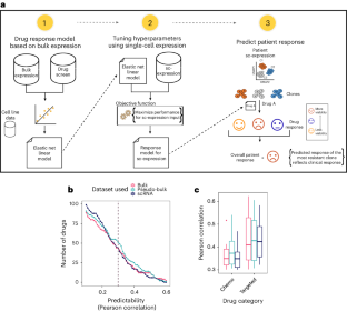 PERCEPTION predicts patient response and resistance to treatment using single-cell transcriptomics of their tumors