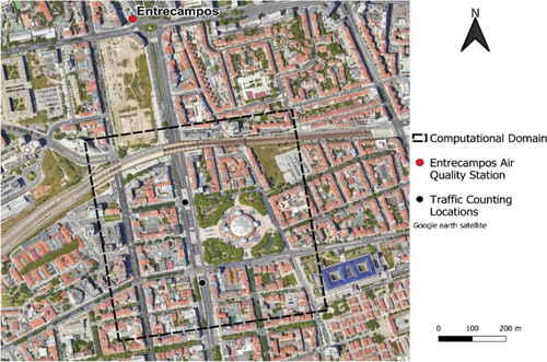 Setting up a CFD model to evaluate the impact of green infrastructures on local air quality