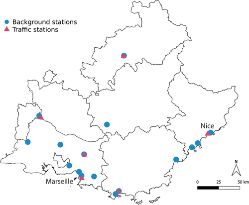 Spatial model for daily air quality high resolution estimation