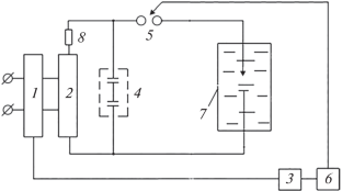 Experimental Studies of Hydrodynamic and Energy Characteristics of High-Voltage Electrochemical Explosion in Confined Volumes of Liquid