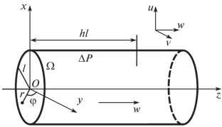 On a Scenario of Transition to Turbulence for a Polymer Fluid Flow in a Circular Pipe