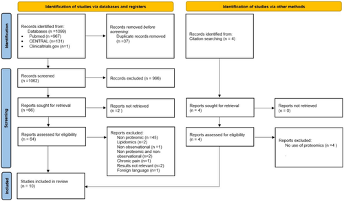 Proteomics in Patients with Fibromyalgia Syndrome: A Systematic Review of Observational Studies.