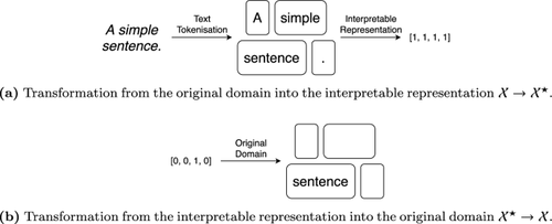 Interpretable representations in explainable AI: from theory to practice