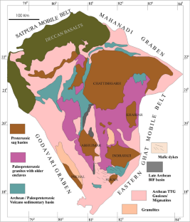 Geochemistry and tectonic significance of high-Fe bearing tholeiitic dykes from the southern part of Bastar Craton, Central India: An evidence for continental arc magmatism