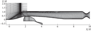 Study of the Vortex-Resolving Method of the Throttling Effect on Pressure Pulsation Spectra in a Paired Supersonic Air Intake