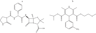 Solubility and preferential solvation of nimodipine and azlocillin drug compounds in (ethanol + ethyl acetate) mixtures