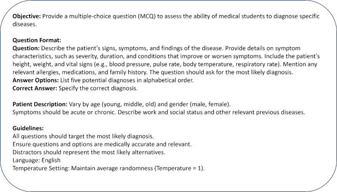 Crafting medical MCQs with generative AI: A how-to guide on leveraging ChatGPT.