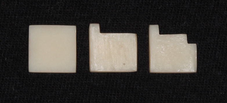 Effect of different design and surface treatment on the load-to-failure of ceramic repaired with composite.