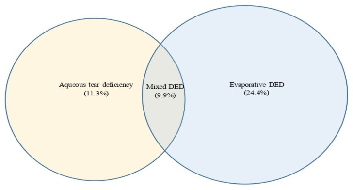 Prevalence and Risk Factors of Dry Eye Disease in the South of Palestine.
