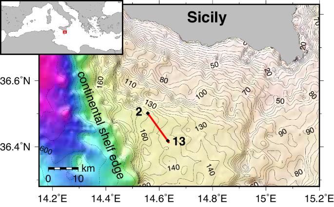 Meso-scale seabed quantification with geoacoustic inversion